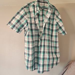 Mens 3xl tall button up shirt